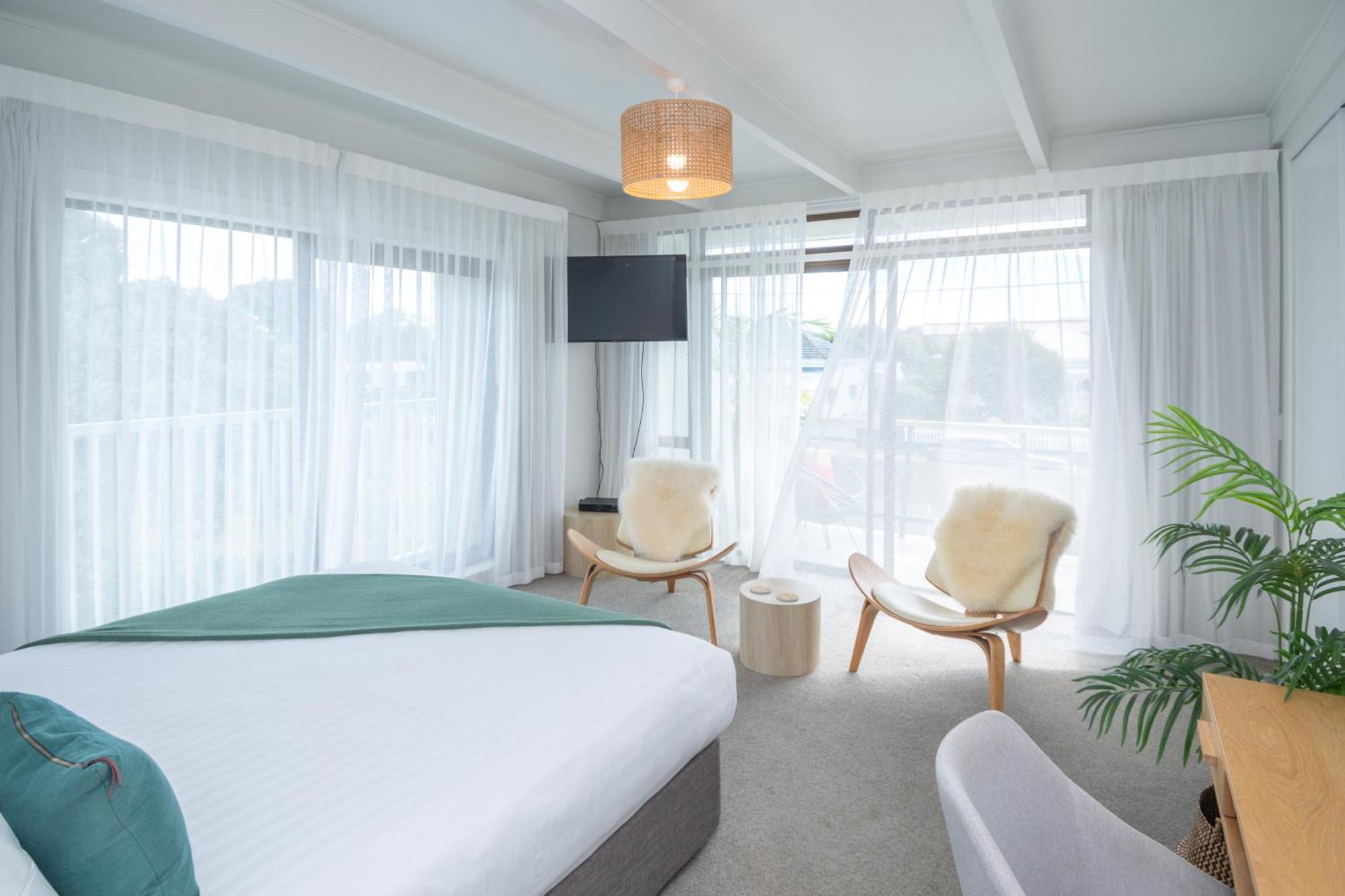 Whispering Sands Beachfront Motel Gisborne Exteriör bild